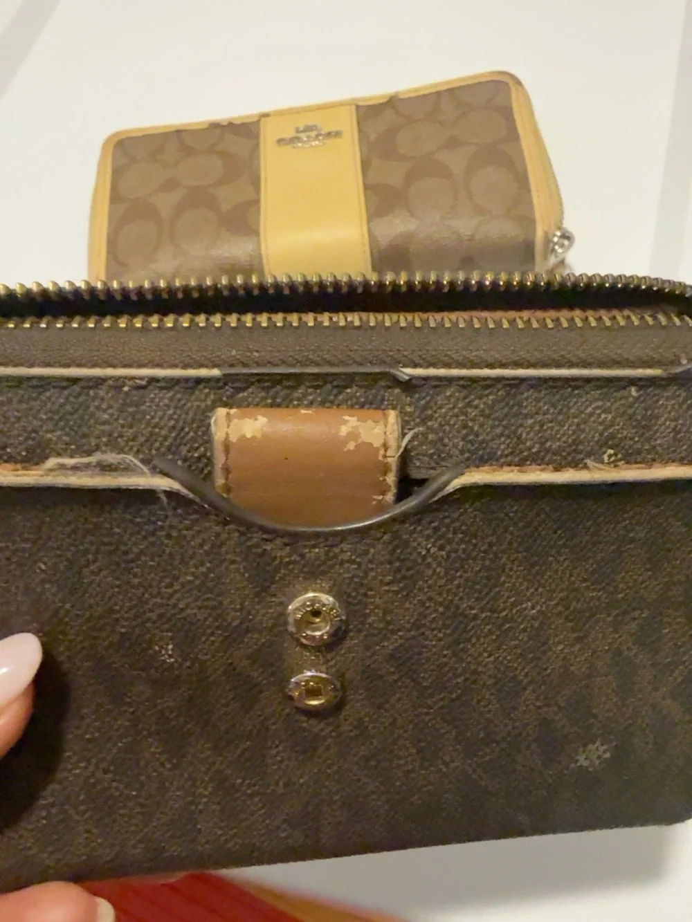 Michael Kors sleek zip